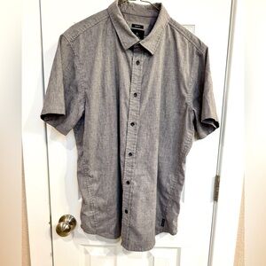 PRANA short sleeve button down